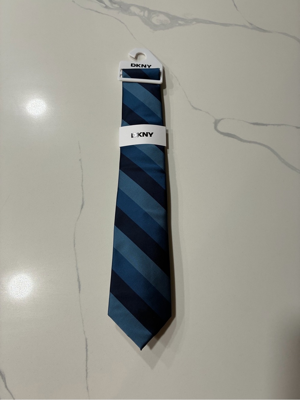 DKNY Men’s Striped Tie (One Size) Retails For $60